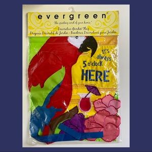 NWT Evergreen decorative flag